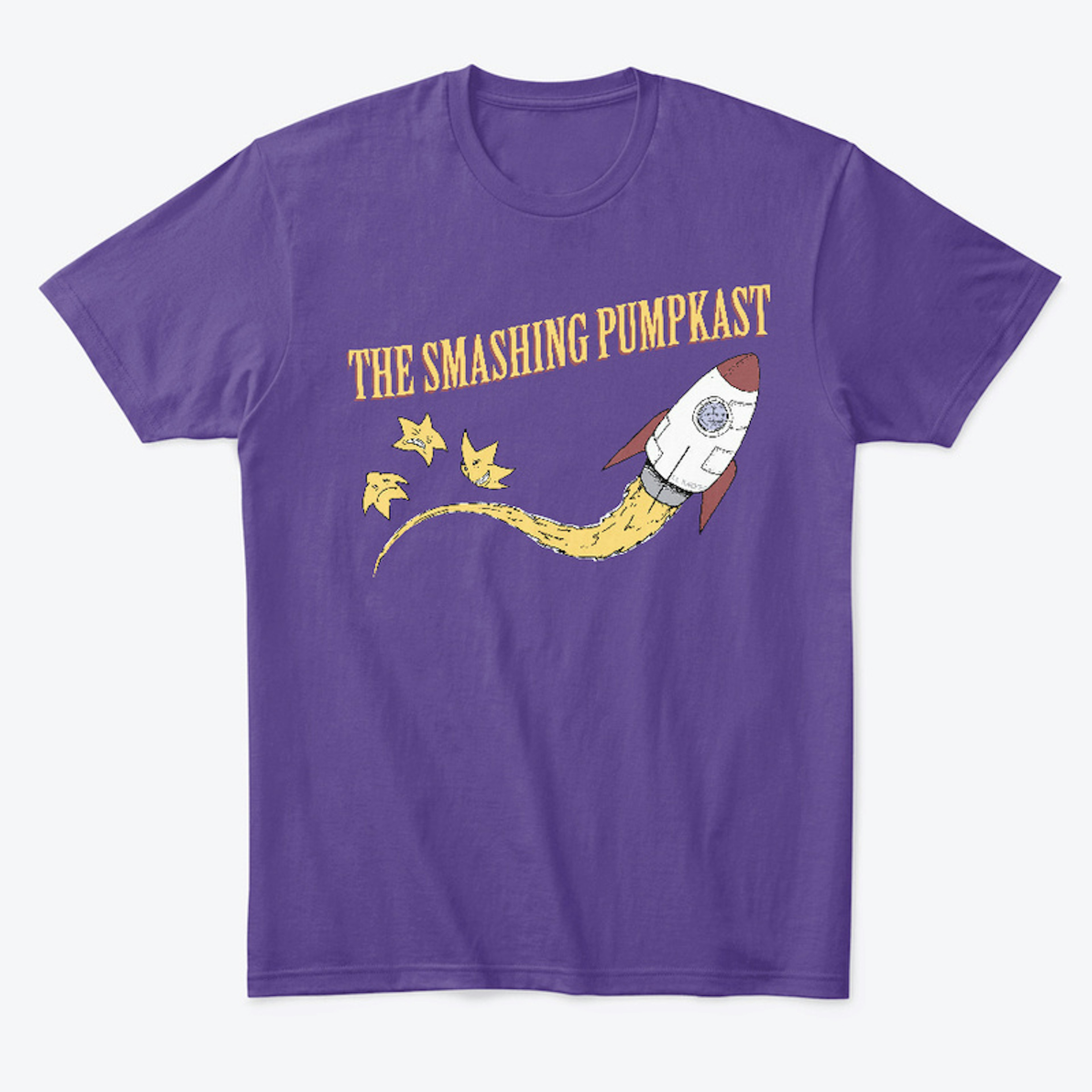 Pumpkast Rocketship T-Shirt